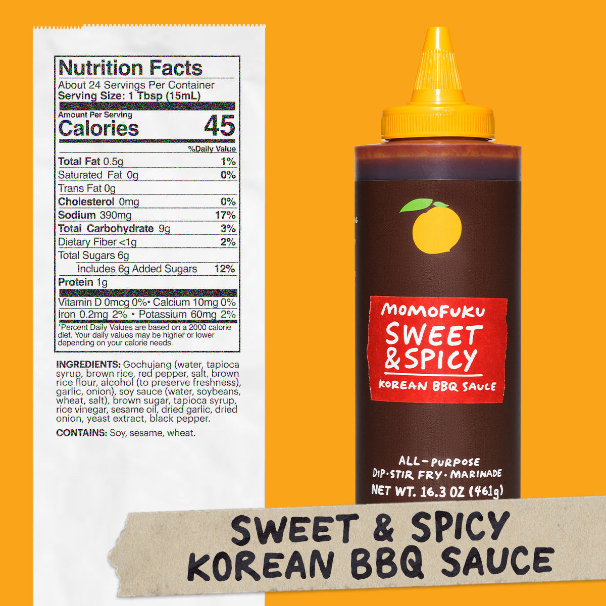 Sweet & Spicy Korean BBQ Sauce 6-Pack - Simple Use