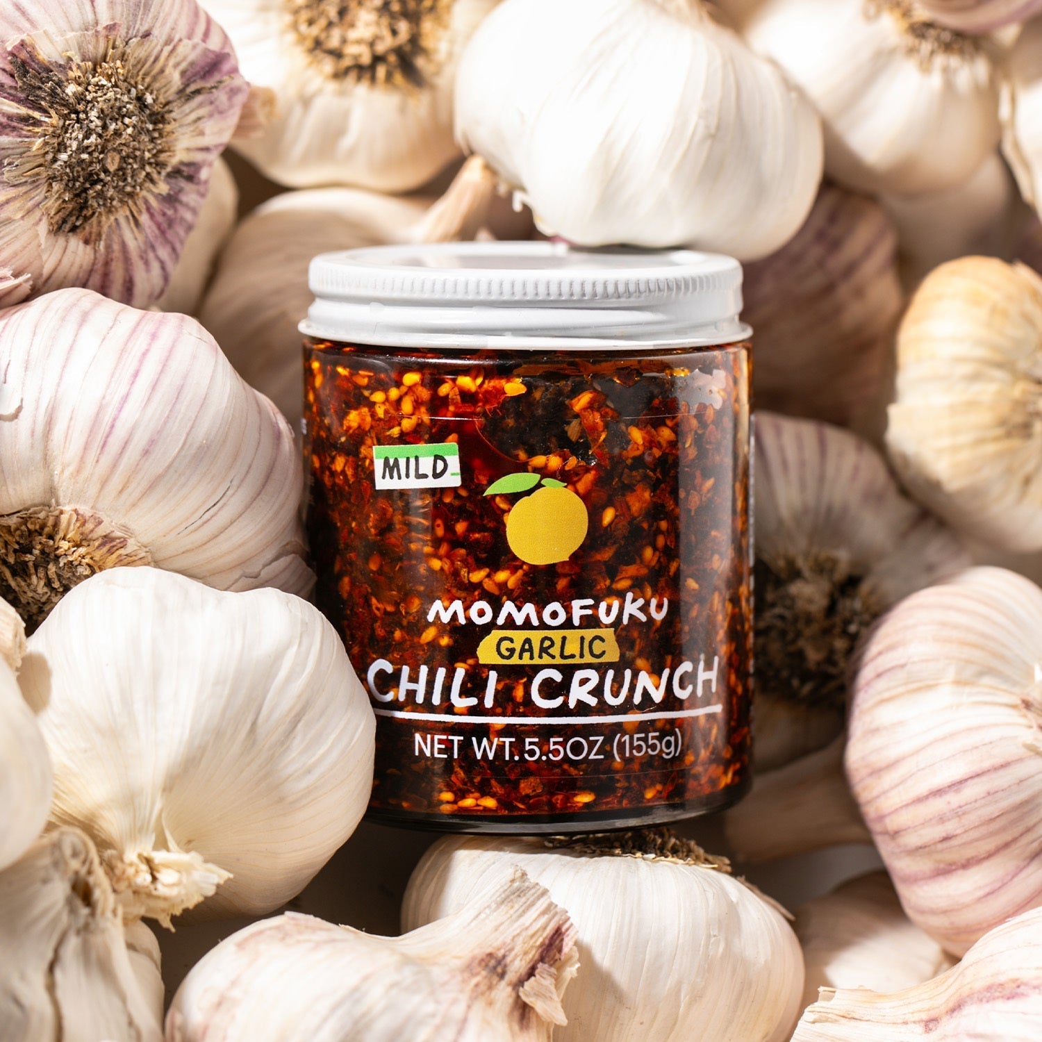 Mild Garlic Chili Crunch 4-Pack - Gift Ready