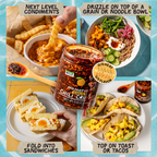 Mild Garlic Chili Crunch 4-Pack - Gift Ready