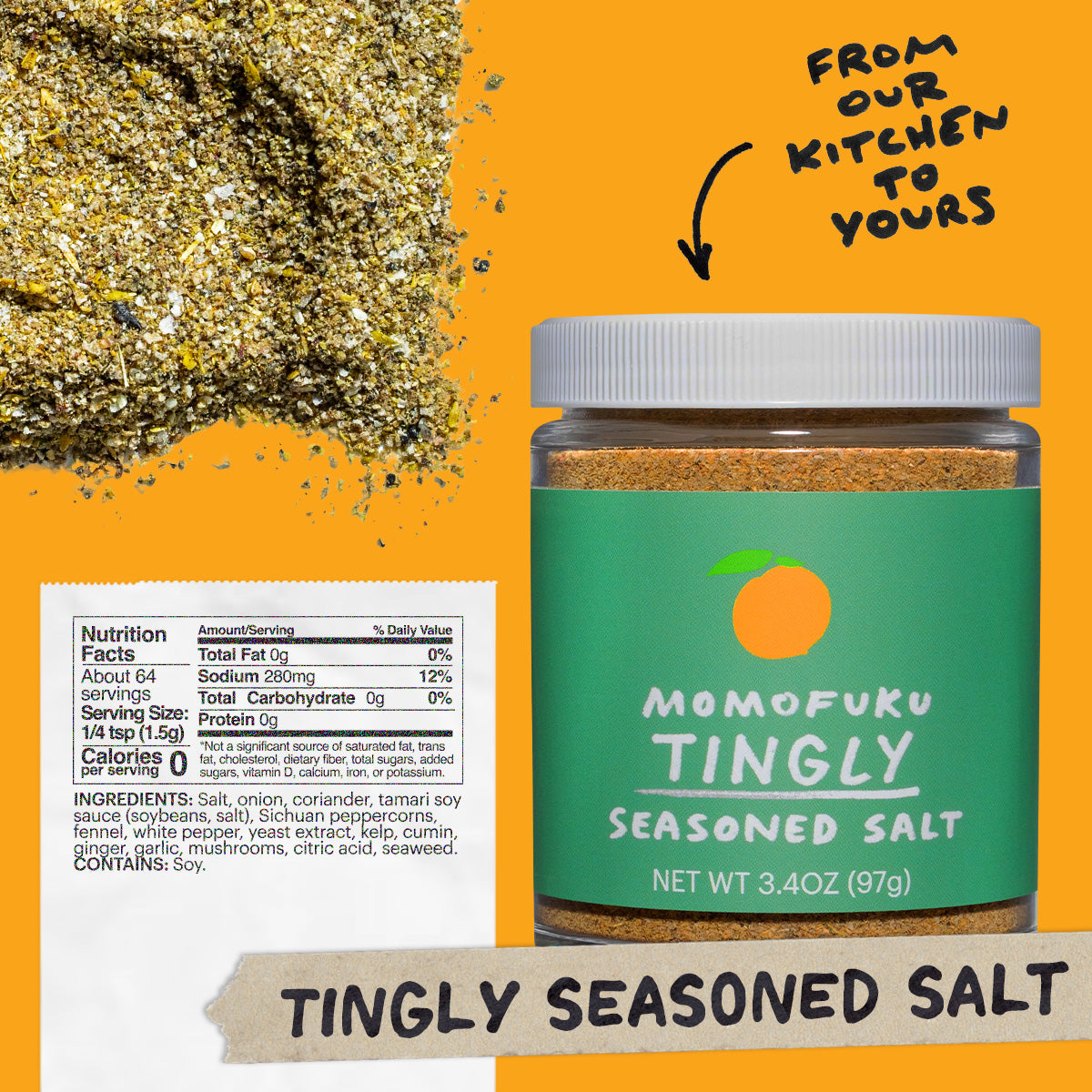 Tingly Salt 4-Pack - Classic Finish