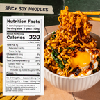 Spicy Soy Noodles | 12 Packs - Fresh Style