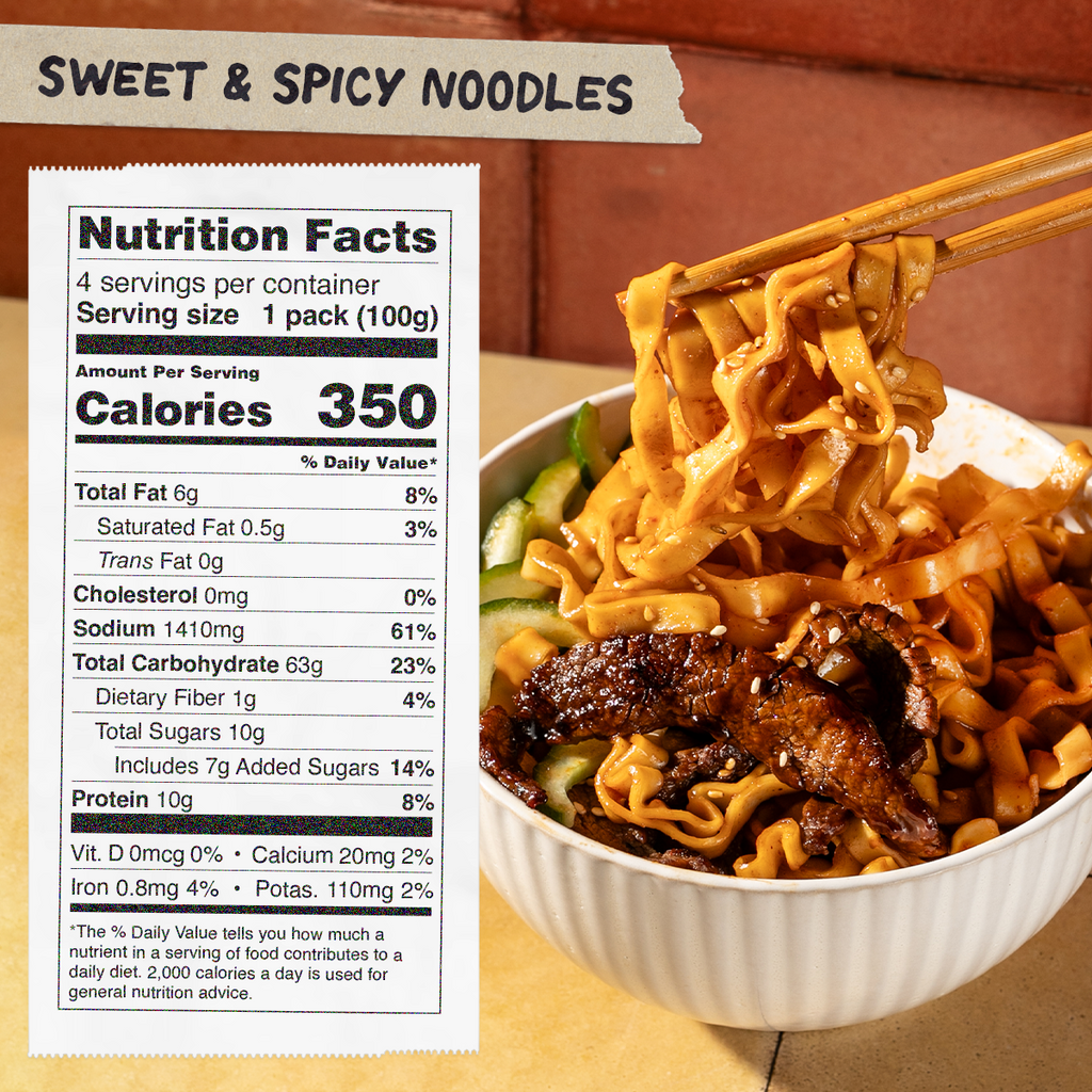 Sweet & Spicy Noodles | 4 Packs - Modern Ready