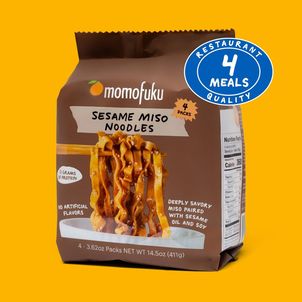 Sesame Miso Noodles | 4 Packs - Classic Finish