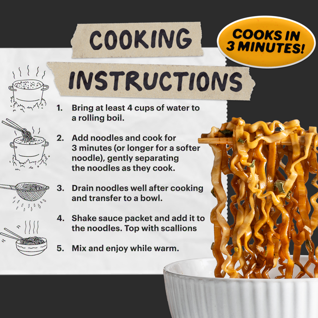 Soy & Noodles | 4 Packs - Easy Choice