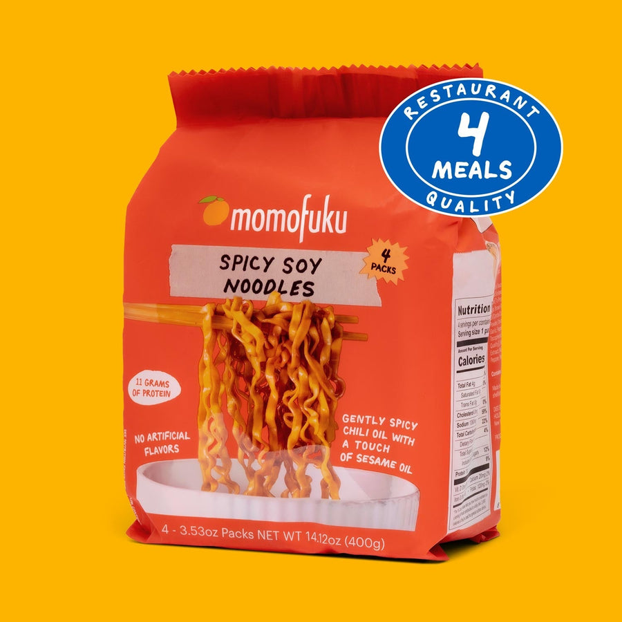 Spicy Soy Noodles | 4 Packs - Soft Pick