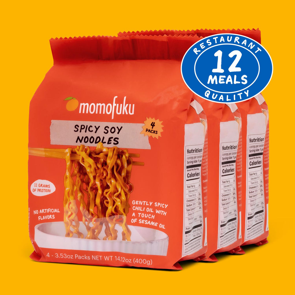 Spicy Soy Noodles | 12 Packs - Fresh Style