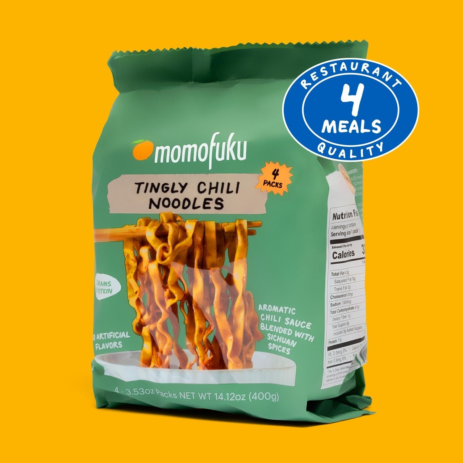 Tingly Chili Noodles | 4 Packs - Fresh Style