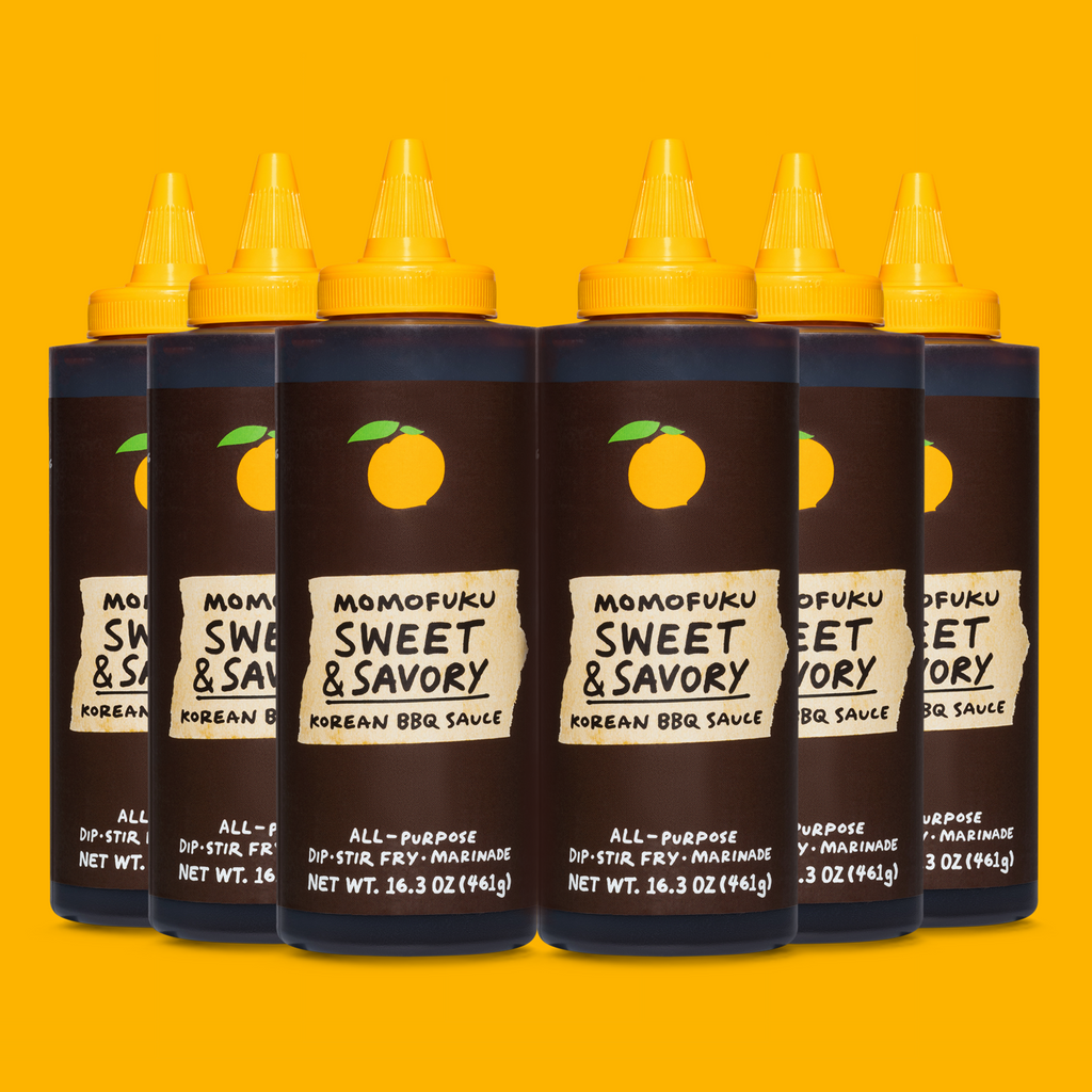 Sweet & Savory Korean BBQ Sauce 6-Pack - Clean Style